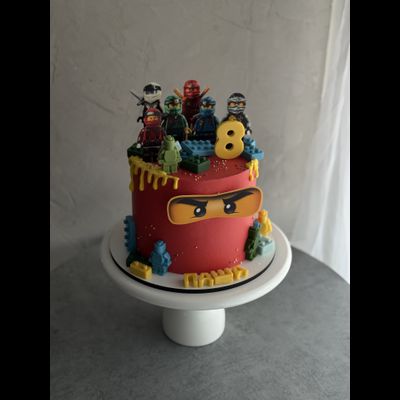 Торт лего ниндзяго