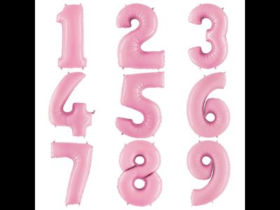 102 см Фольга цифра