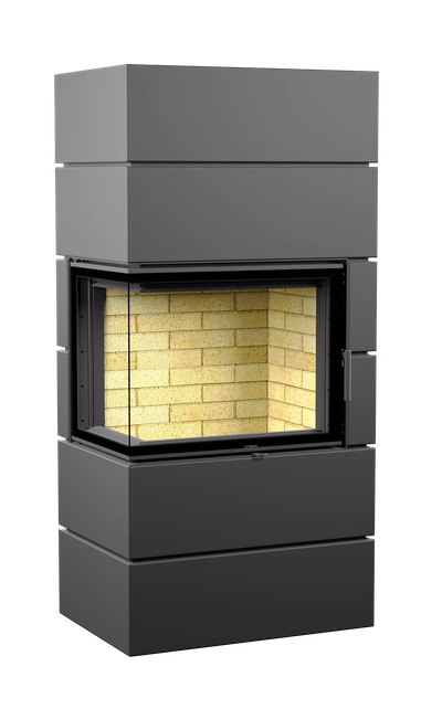 Печь-камин Ферро П2С 700 R/L, Астов (Россия)