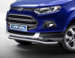 Защита переднего бампера для Ford Ecosport (2014-н.в.), RIVAL, Россия