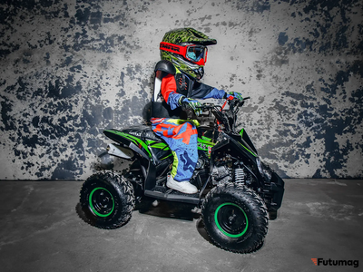 Детский квадроцикл Motax GEKKON 90cc Бензиновый Черно-зеленый