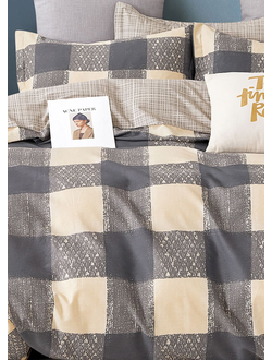 Постельное белье Cleo евро сатин 200х220х1 230х250х1 50х70х2+5см 70х70х2 31/909-SK