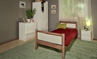 Кровать БРАММИНГ из массива сосны 90 х 190/200 см