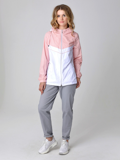 Ветровка 24140 белый/розовый
