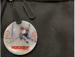 Значок светоотражающий «Хоккей»