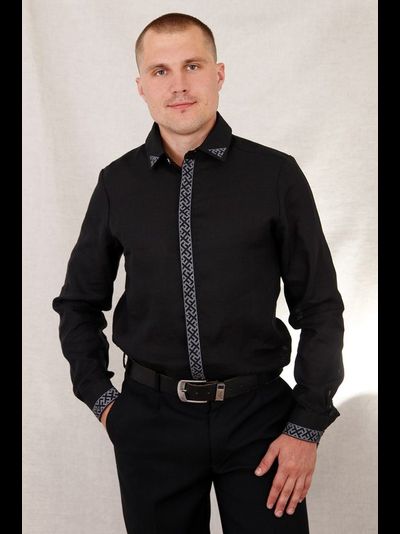 Сорочка  "Здравушка" отложный ворот