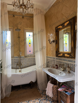 Витражная пленка, витражная пленка самоклеющаяся под заказ,пленочный витраж с фацетом