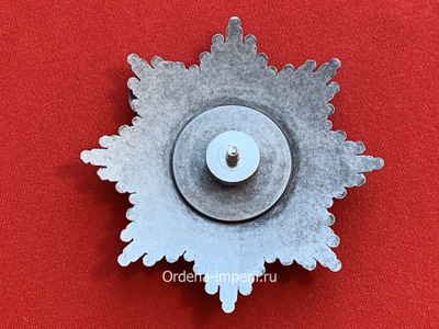 Звезда ордена Святого Александра Невского со стразами и короной, копия LUX! Лот № 36.