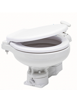Унитаз судовой/гальюн Matromarine Products Compact 6800200700 400x450x295мм шланги Ø38мм(сливной)/Ø19мм(подачи воды) с ручной прокачкой и микролифтом