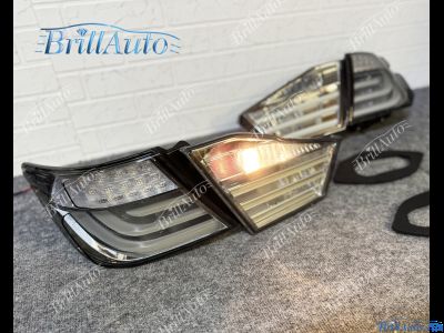 Стопы Toyota Camry 50 стиль BMW черные дымчатые