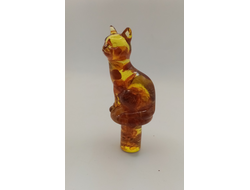 Пробка заливка кот