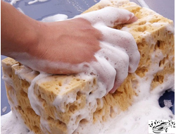 Губки, аппликаторы, сгоны и руковицы, для ухода за автомобилем