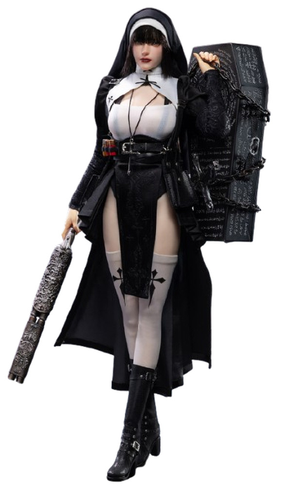 ПРЕДЗАКАЗ - Боевая монахиня София (делюкс версия) - Коллекционная фигурка 1/6 Redemption of the Night Sophia Deluxe Edition (LS2025-02A) - Longshan ?ЦЕНА: 35700 РУБ.?