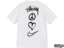 Футболка Stussy Heart White (S, M, L, XL)