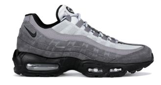 Nike Air Max 95 Black Grey (Черные с серым) фото