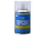Mr. Hobby: Матовый лак спрей Topcoat Flat (86 мл.)