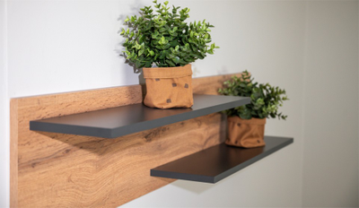 Гостиная РИАНА 2,07 м Дуб Вотан/Антрацит