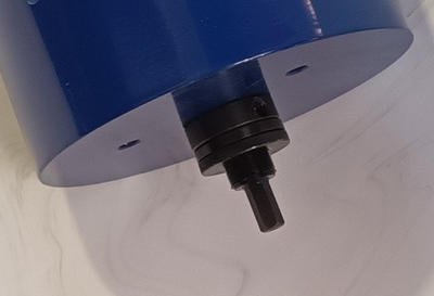 Коронка биметаллическая диаметр 230 мм глубина 150 мм + держатель с креплением шестигранник 13 мм для дрели