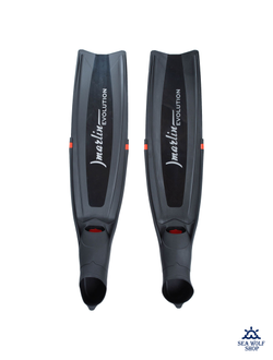 Ласты длинные 43/44 разборные Marlin EVOLUTION black L