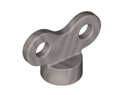 Minifigure, Utensil Toy Winder Key, Flat Silver (98375 / 4652446 / 6038196 / 6176749 / 6363150)