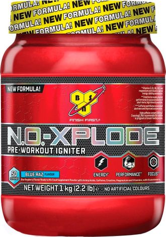 (BSN) N.O.-Xplode 3.0 New Formula - (1,1 кг)