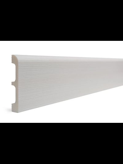 Напольный плинтус Decor-Dizayn 706-75, влагостойкий, ударопрочный, 2,4 метра