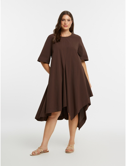 Женская блузка с принтом большого размера в модном бутике XLady