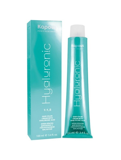 KAPOUS Professional Крем-краска для волос с гиалуроновой кислотой 100 мл натуральный /0, для седины /00,  натуральный холодный /07