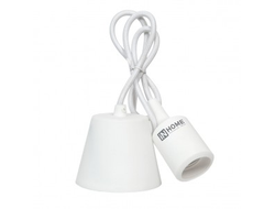 ASD/inHome патрон E27 со шнуром для LED-UFO силикон белый 1м 8684