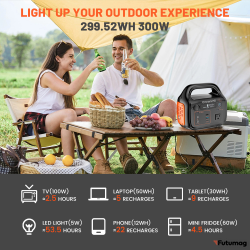 Портативная зарядная станция GREENOE Portable Power Station 299 Wh