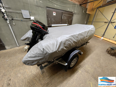 Тент на лодку Polar Bird модель PB-360M New Merlin (Кречет) пол-стеклокомпозит