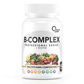 (Optimum System) Vitamin B Complex - (100 капс)