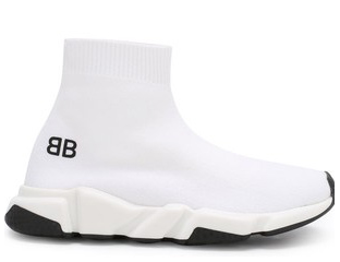 All white balenciaga speed trainer outlet