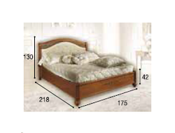 Кровать "pelle" 160х200 см
