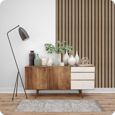 Декоративная стеновая панель Grace 3D RAIL Клен