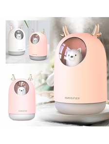 Увлажнитель Воздуха Humidifier H2O LED с кошечкой Оптом