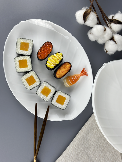 Тарелка подстановочная Листок