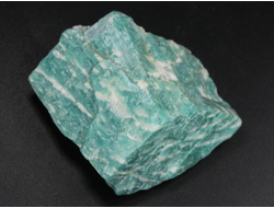 Амазонит, необработанный образец, Кольский полуостров (42*40*18 мм, 38 г) №38273