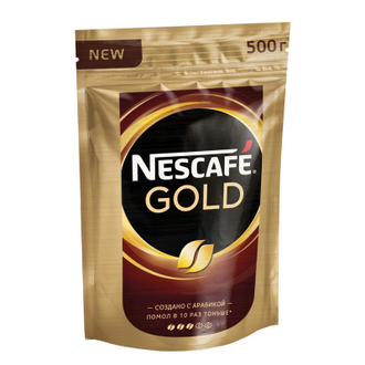Кофе растворимый Nescafe Gold 500 г