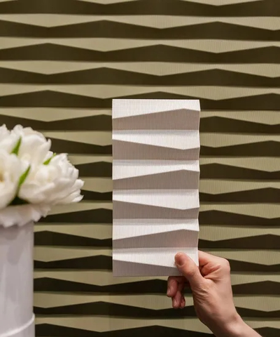 Декоративная стеновая рифленая 3D панель из полиуретана Orac Decor W112 RIDGE