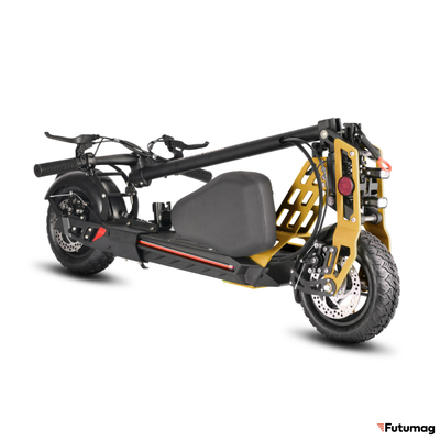 Электросамокат WHITE SIBERIA TAIGA 3 1000W GOLD MOSCOW (золотой)