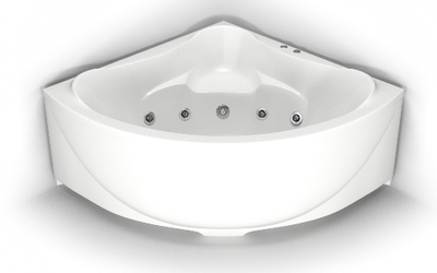 АКРИЛОВАЯ ГИДРОМАССАЖНАЯ ВАННА BAS МОДЕНА 150Х150
