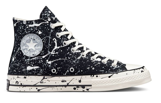 Кеды Converse Chuck Taylor 70 Archive Paint Splatter черные высокие