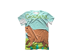 Футболка 3D с полной запечаткой Капибара, Kapibara-san №2