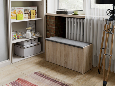 Пуф Чикаго тип 2  большой Дуб сонома (Бонмебель)