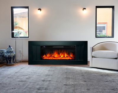 Линейный электрокамин Лайн