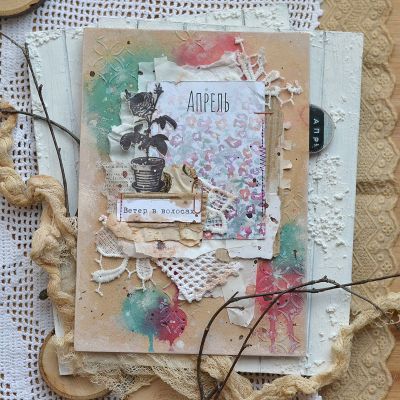 ФП штамп &quot;Горшочки&quot;