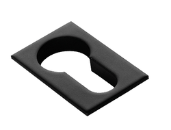 Накладка квадратная LUX-KH-SM NERO черная