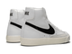 Nike Blazer Mid 77 Vintage White (Белые с черным) сбоку