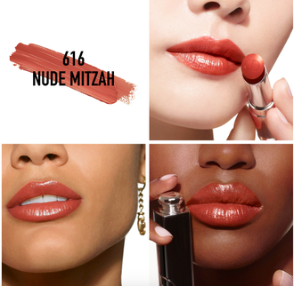 DIOR ADDICT Shiny Lipstick & Cases - Увлажняющая помада, 2 футляра